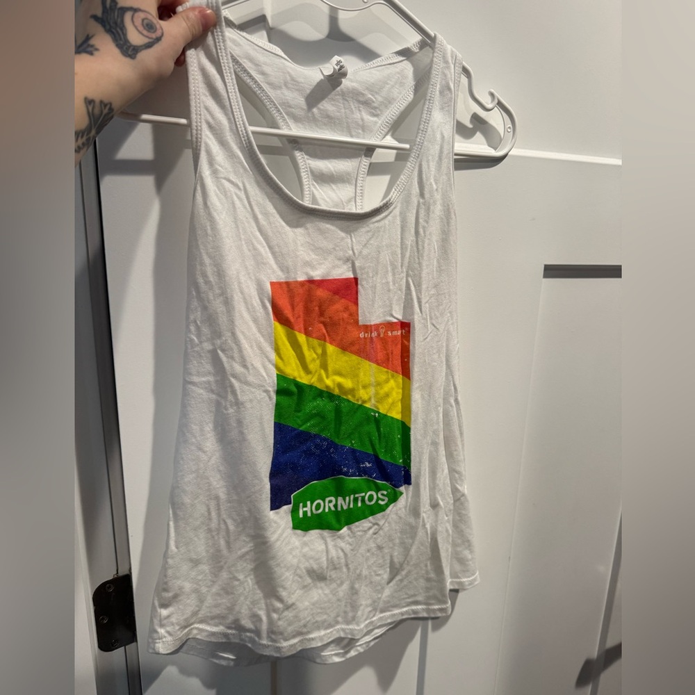 Medium Utah Pride edition Hornitos Tank